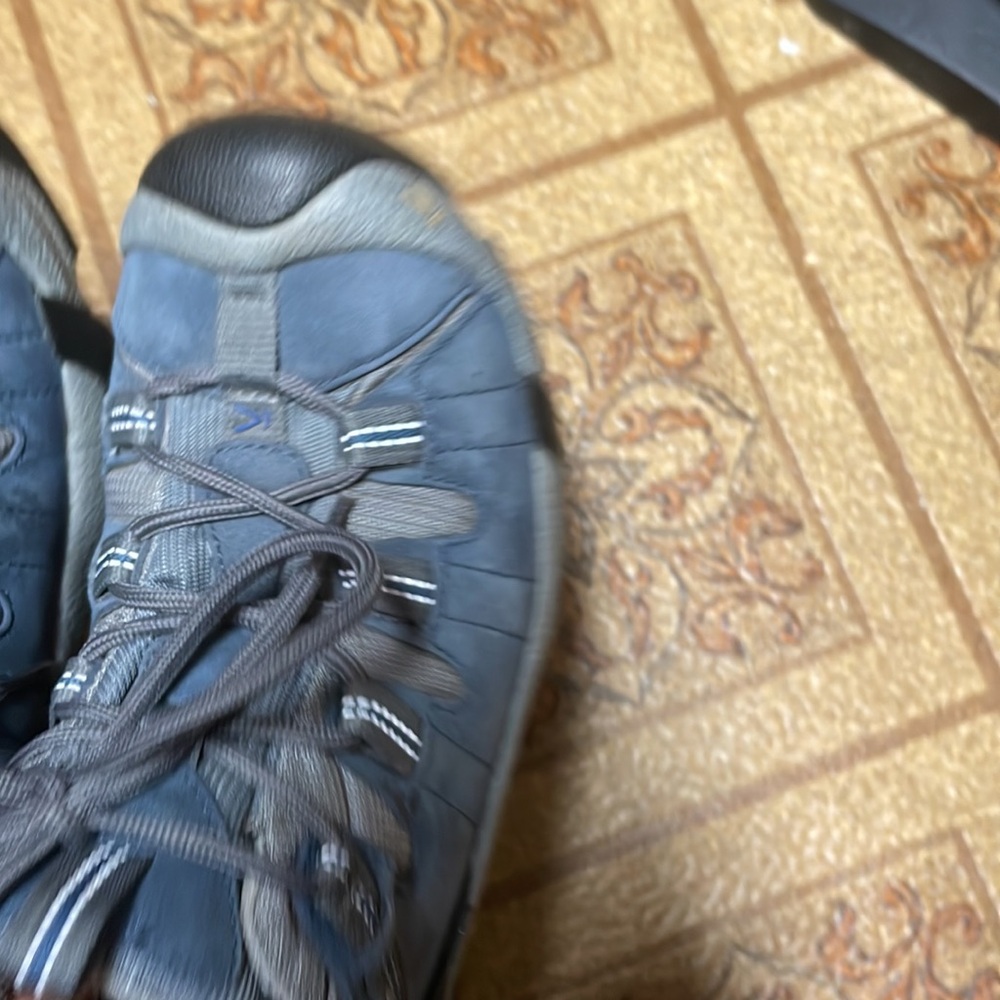 COPY - COPY - KEEN LEATHER UPPER BLUE BOOTS for women size 8 - Picture 8 of 8
